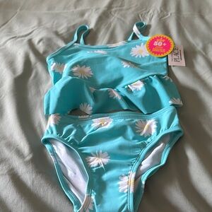 The Children's Place Turquoise Floral Bikini